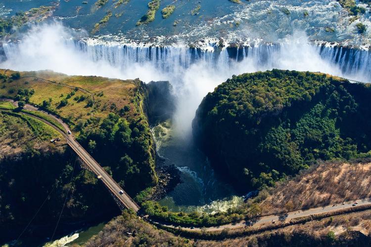 Cataratas de Vitória, no Zimbábue