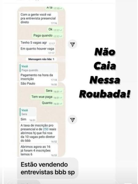 bbb - Reprodução: Instagram - Reprodução: Instagram