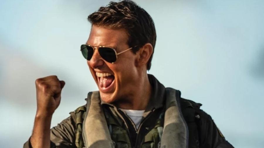 Tom Cruise no filme Top Gun: Maverick - Divulgação