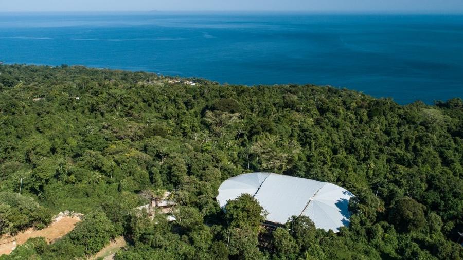 Centro Cultural Baía dos Vermelhos está em um trecho de Mata Atlântica. - Arquivo pessoal/Samuel Mac Dowell