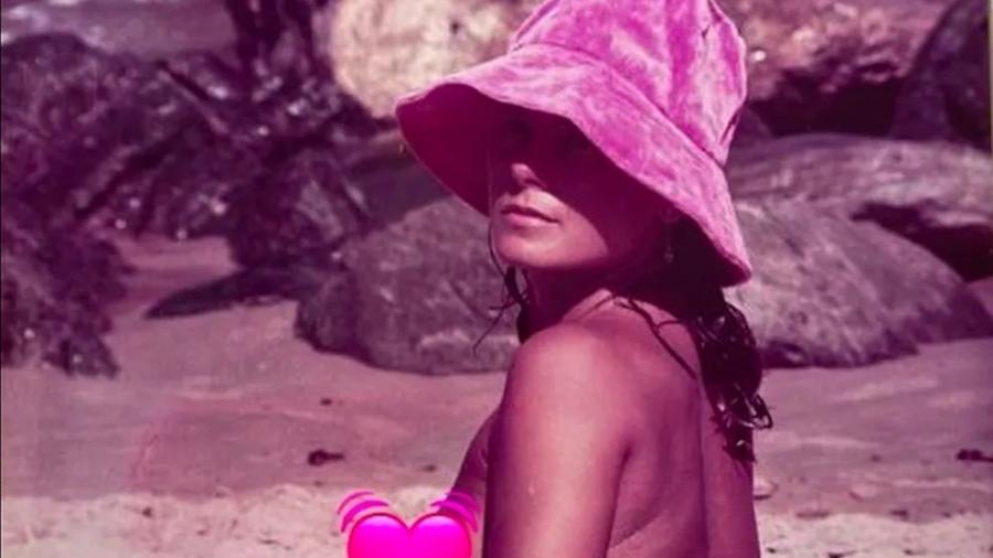 Vera Fischer sensualizou em TBT de 1984 - Reprodução/Instagram