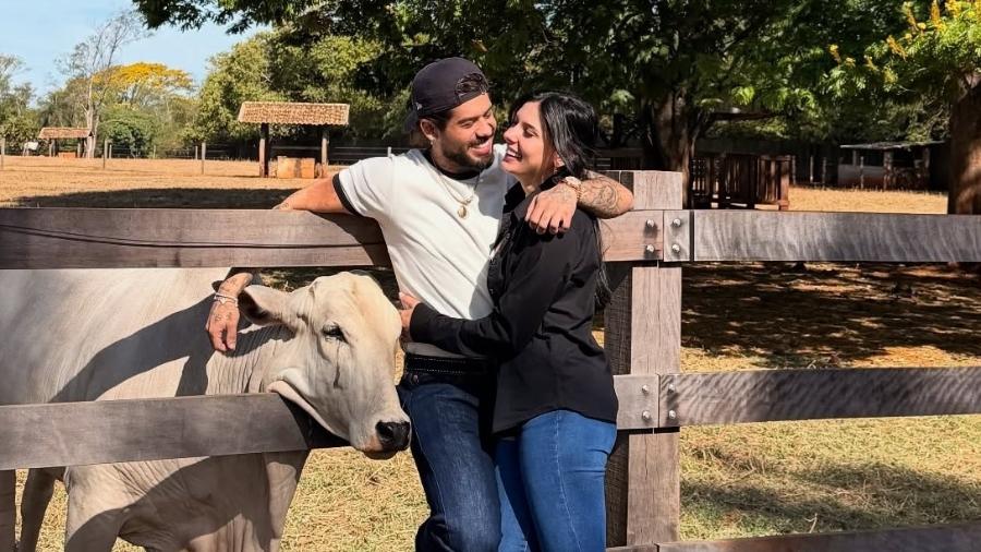 Zé Felipe e Ana Castela em nova foto Zé Felipe e Ana Castela em nova foto