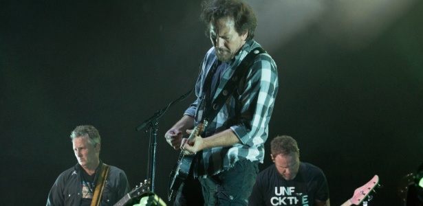 Show da banda Pearl Jam no Estádio do Maracanã, no Rio de Janeiro (nov.2015) - Marcos Hermes/T4F/Divulgação