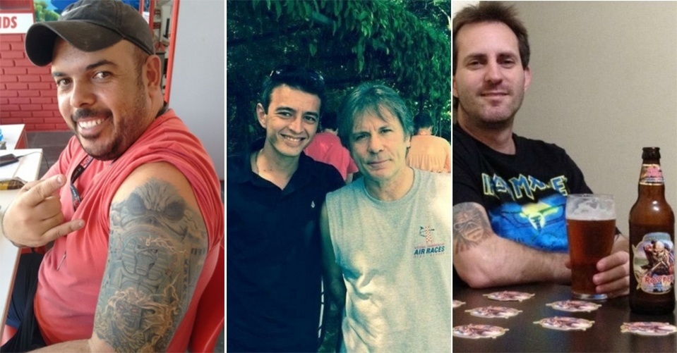 Fãs malucos pelo Iron Maiden - Montagem UOL