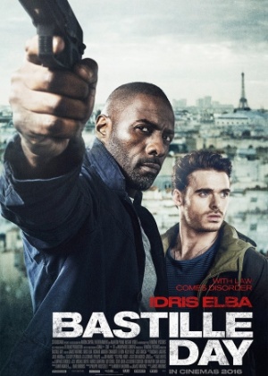 Pôster de "Bastille Day", com Idris Elba - Divulgação