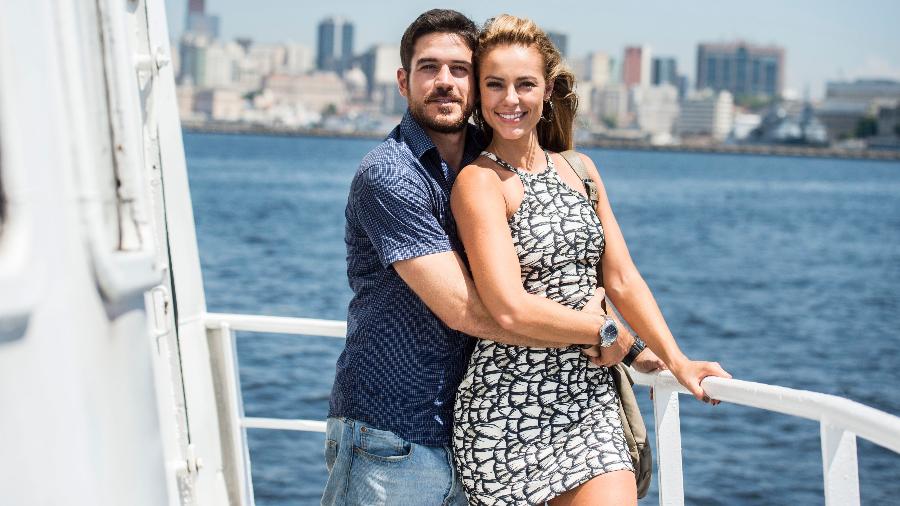 Zeca (Marco Pigossi) e Jeiza (Paolla Oliveira) em "A Força do Querer" - Mauricio Fidalgo/TV Globo