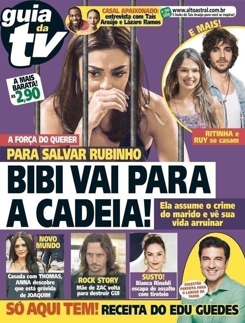 a força do querer - capa bibi vai para a cadeia - Divulgação