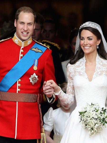 Príncipe William se casa com Kate Middleton em 2011 - Getty Images