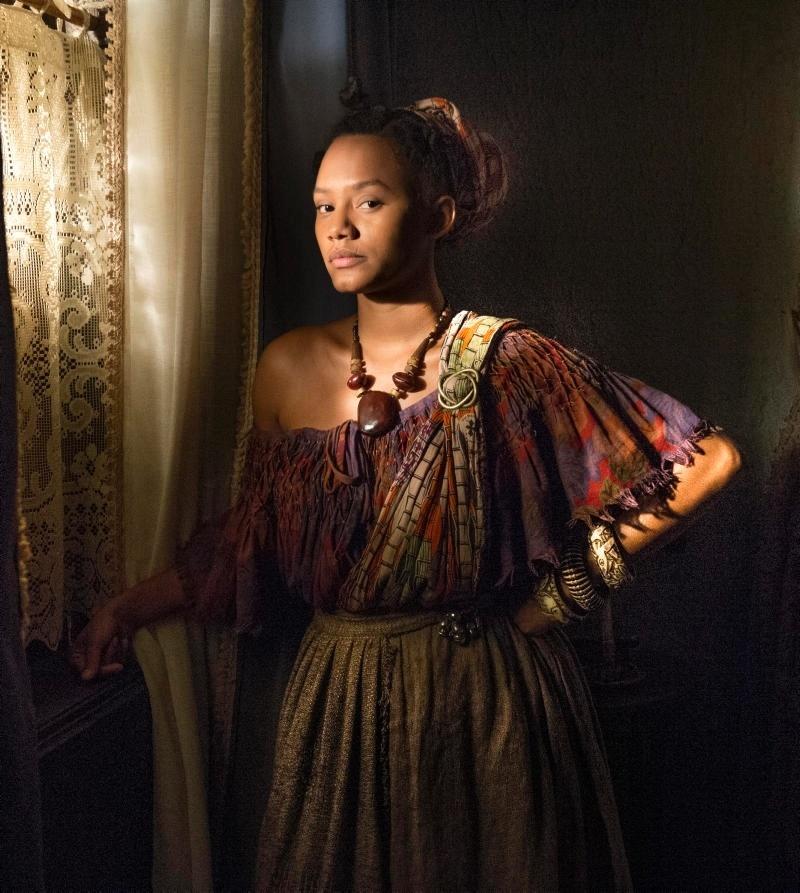 Jéssica Ellen é Lucélia em "Filhos da Pátria" - Divulgação/Globo