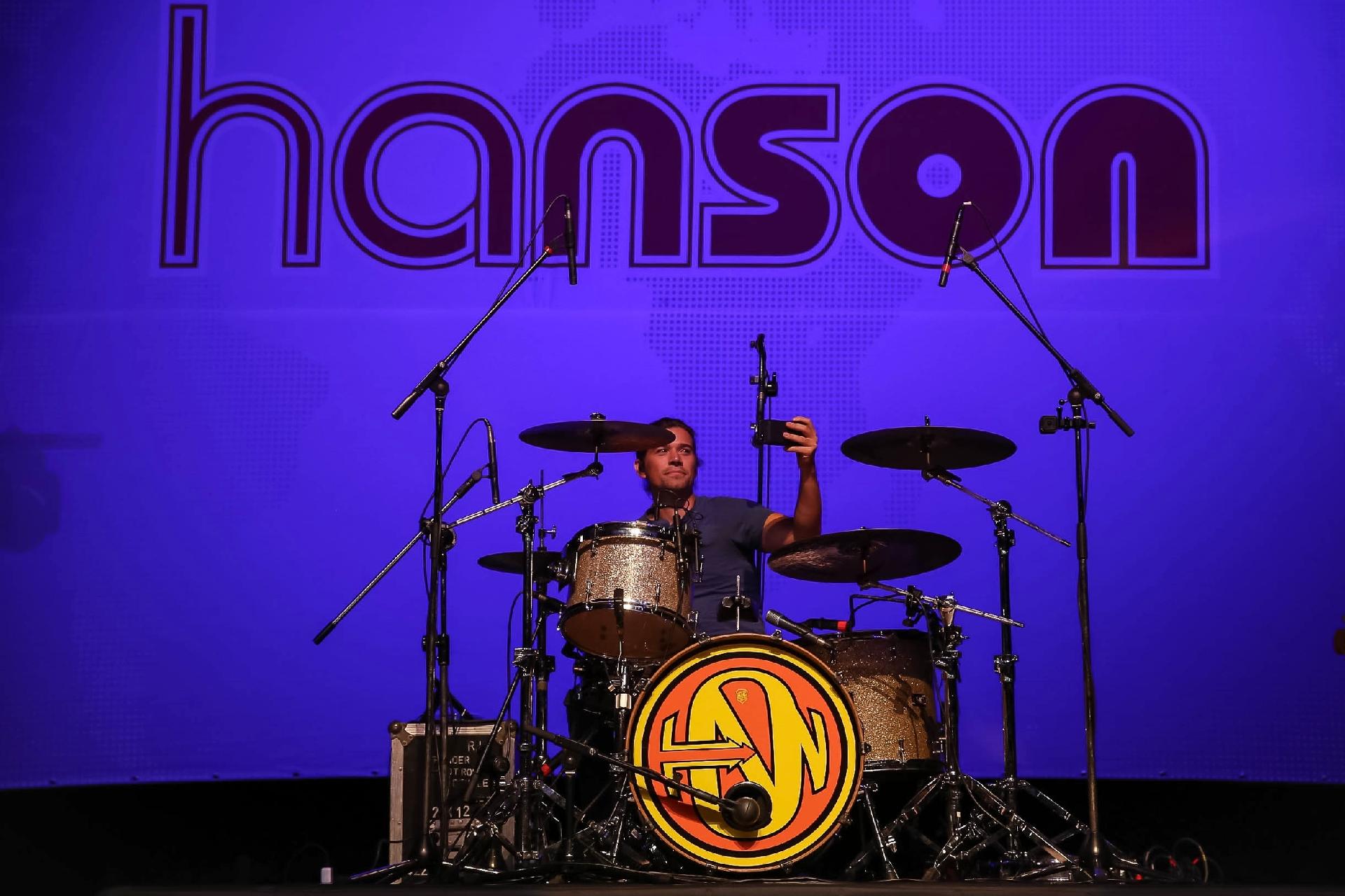 Hanson tocou em São Paulo na noite de sábado. É a quinta vez que os irmãos vem ao país - Raphael Castello/AgNews