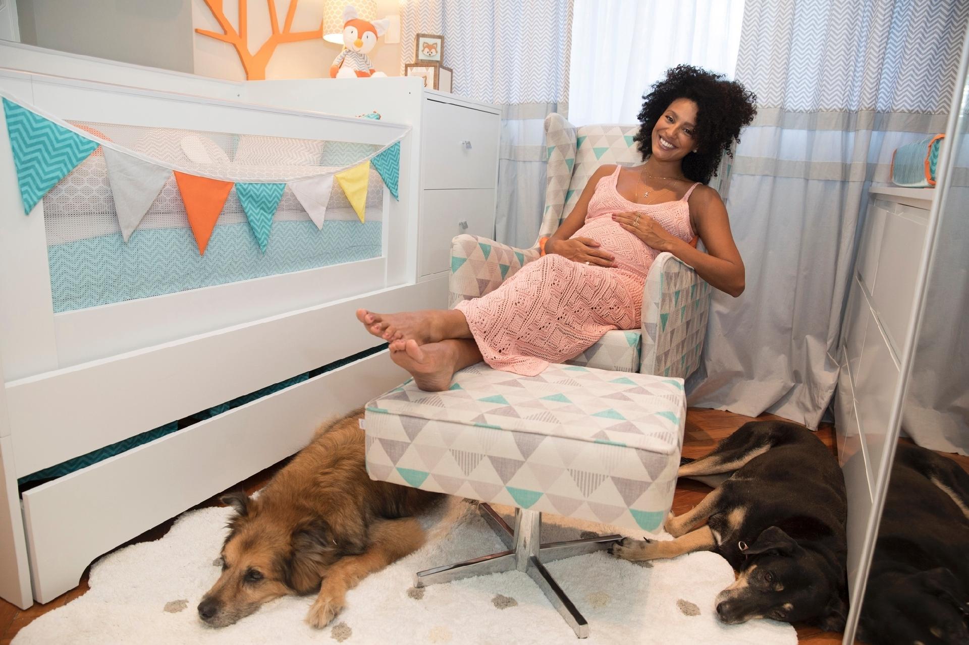 Sheron Menezzes revela o quarto de seu bebê - Divulgação