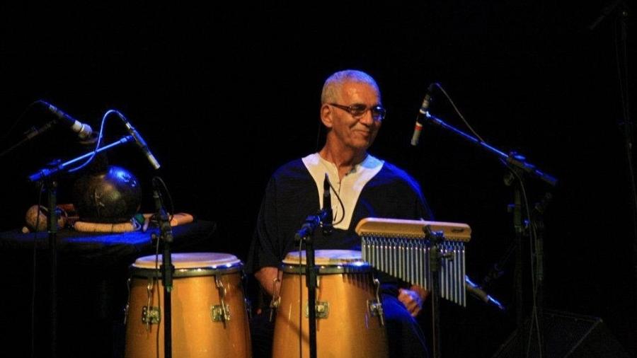 O percussionista Laudir de Oliveira, que morreu aos 76 anos - Reprodução