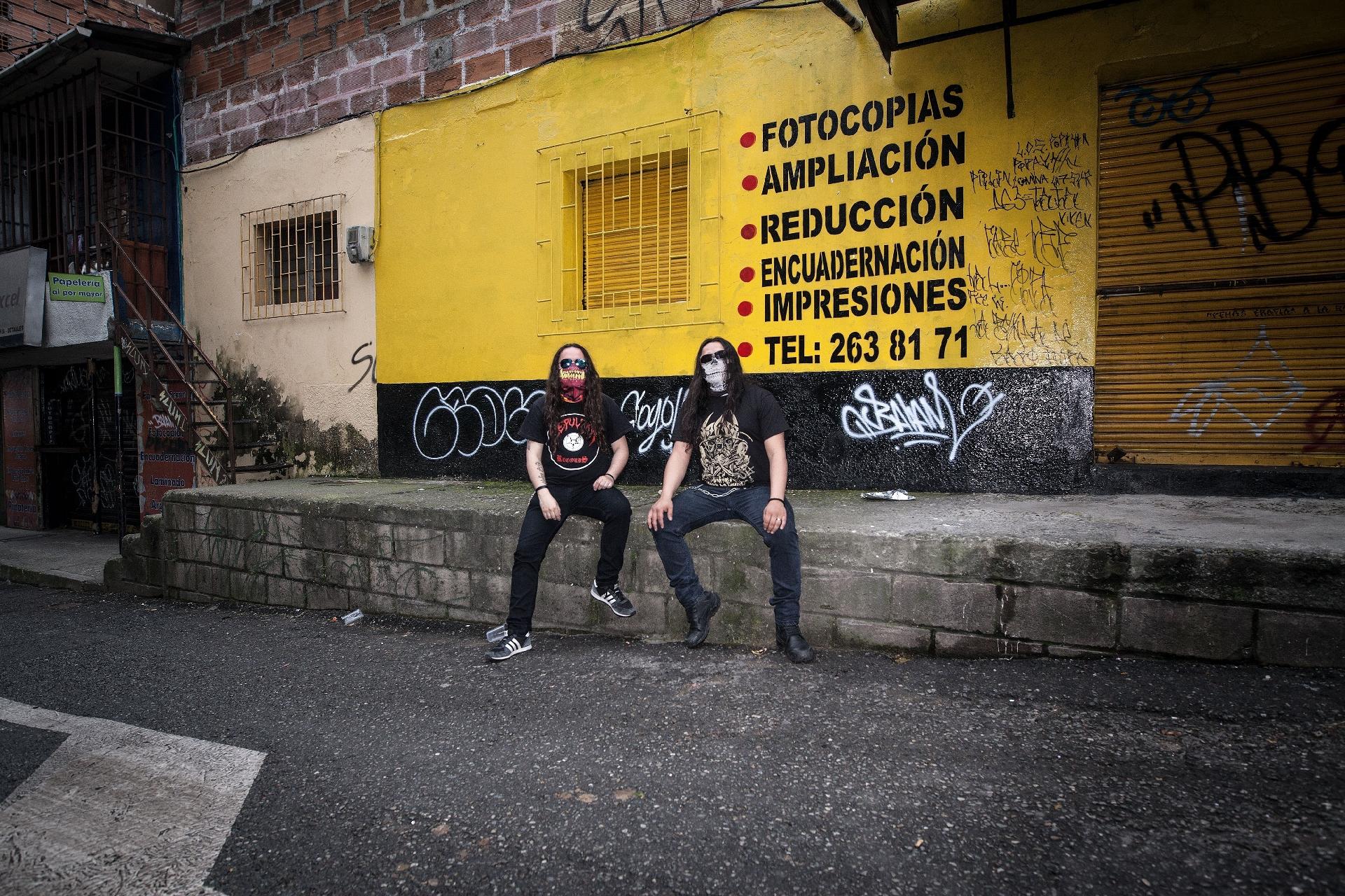 Fotografias do projeto "Los Metaleros de Medellín" do designer brasileiro Daniel Motta - Daniel Motta/Divulgação