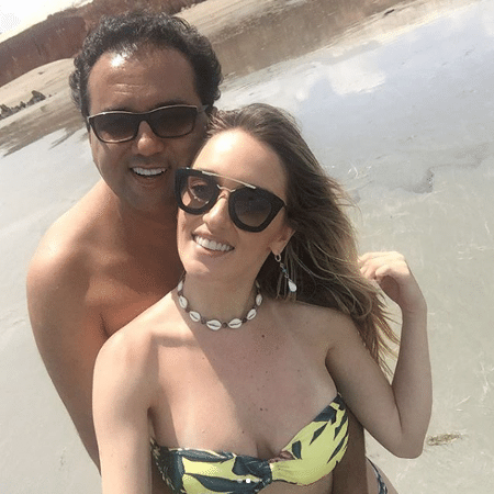 Geraldo Luis e a namorada no Ceará - Reprodução/Instagram/geraldobalanca