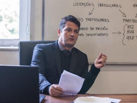 Marcelo Serrado interpreta o juiz Sério Moro em "Polícia Federal - A Lei é Para Todos 2" - Divulgalção