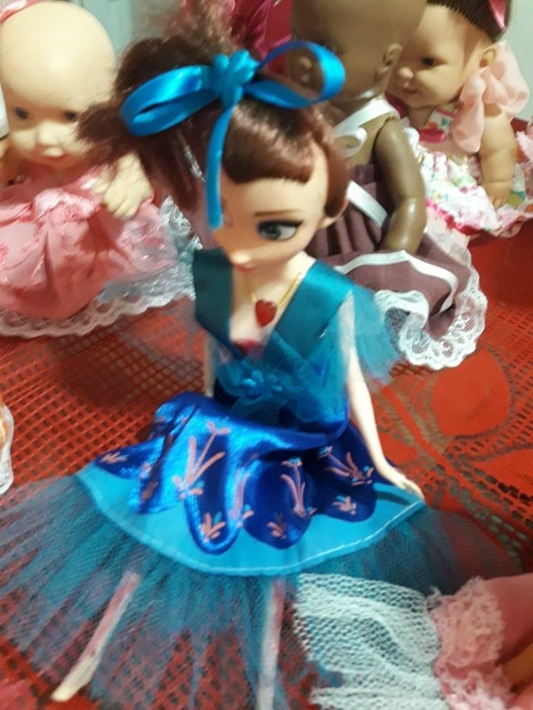 Confira algumas das bonecas já reformadas pela iniciativa - Acervo pessoal