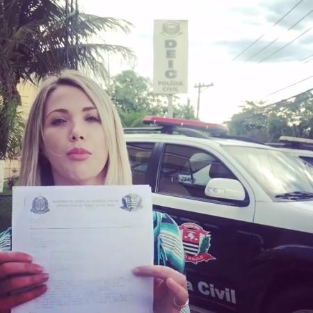 Erica Reis registra BO contra "perseguidor" em sua rede social - Reprodução/Instagram/souericareis