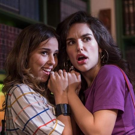 Thati Lopes e Kéfera Buchmann como Josi e Mariane em "Espelho da Vida" - Victor Pollak/TV Globo - Victor Pollak/TV Globo