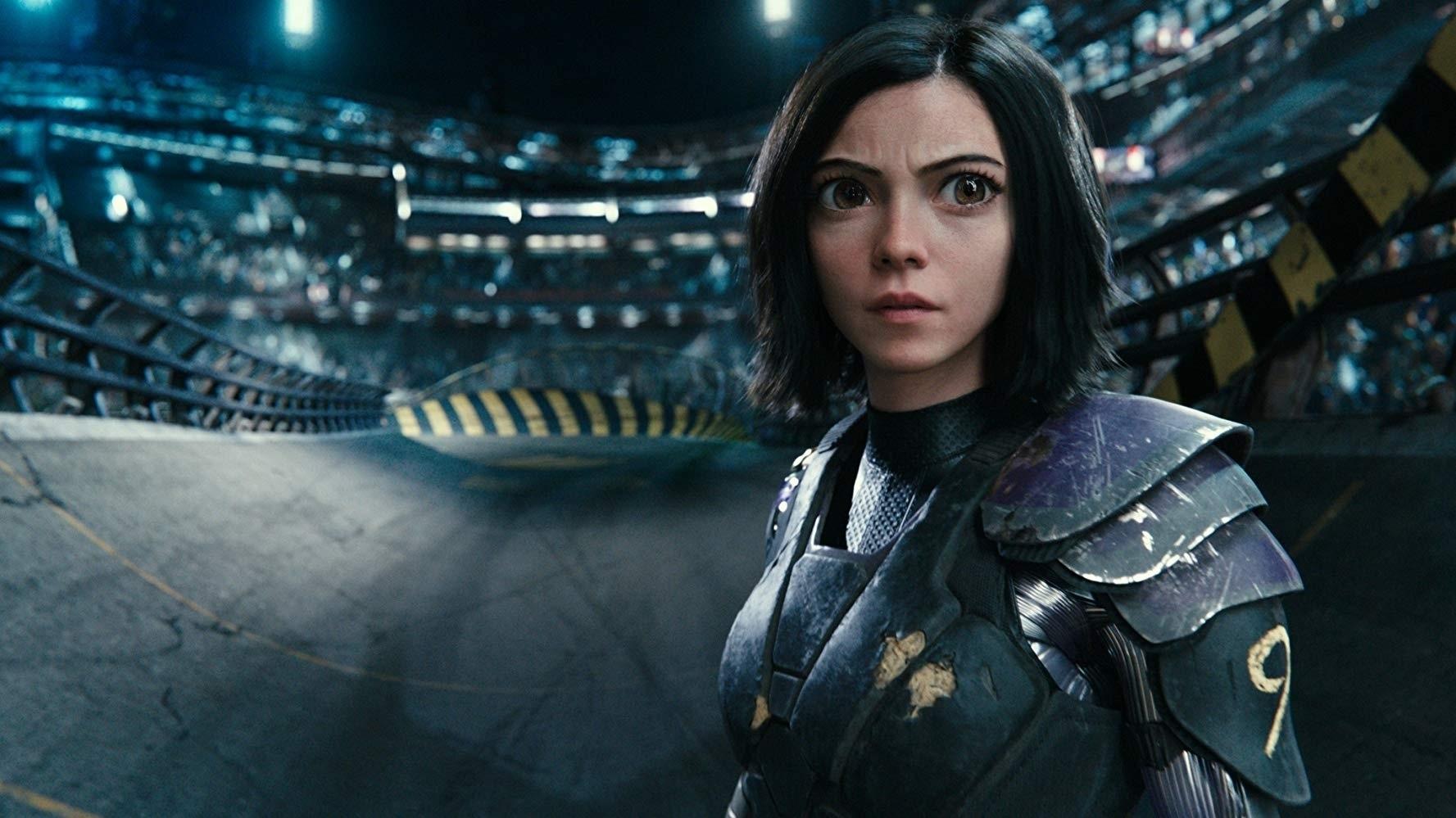 Cena do filme "Alita: Anjo de Combate" (2019) - Divulgação