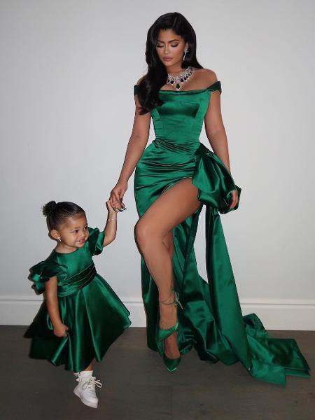Kylie Jenner com a filha Stormi Webster - Reprodução/Instagram