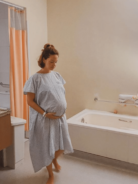 Juliana Goes fez relato de parto natural do filho Liam após sofrer de eclampsia na primeira gestação  - Reprodução/Instagram/@jujulianagoes