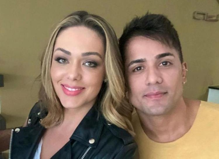 Tânia Mara e o sertanejo Tiago, da dupla com Hugo - Reprodução/Instagram - Reprodução/Instagram