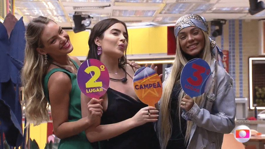 BBB 22: Jade Picon escolheu Bárbara e Brunna para seu pódio - Reprodução/Globoplay