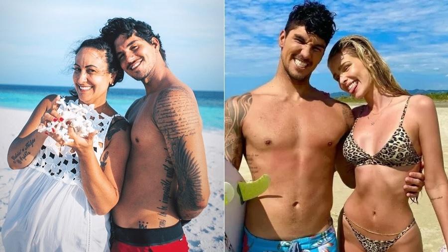 Domingo Espetacular: Mãe de Gabriel Medina detona casamento do filho com a atriz Yasmin Brunet - Reprodução/Instagram