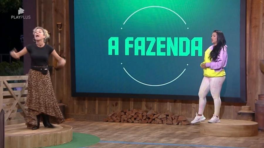 A Fazenda 2022: Babi e Moranguinho discutem - Reprodução/PlayPlus