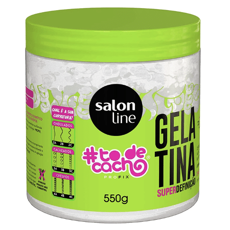 Gelatina Super Definição Tô de Cacho, 550g, da Salon Line - Divulgação - Divulgação