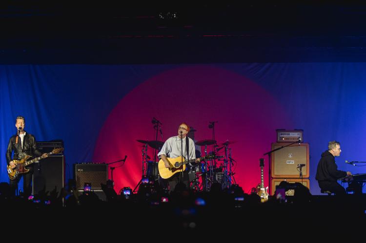 A banda escocesa Travis se apresentou em São Paulo na noite de 5 de novembro