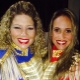 As ex-paquitas Cátia Paganote e Priscilla Couto - Arquivo pessoal