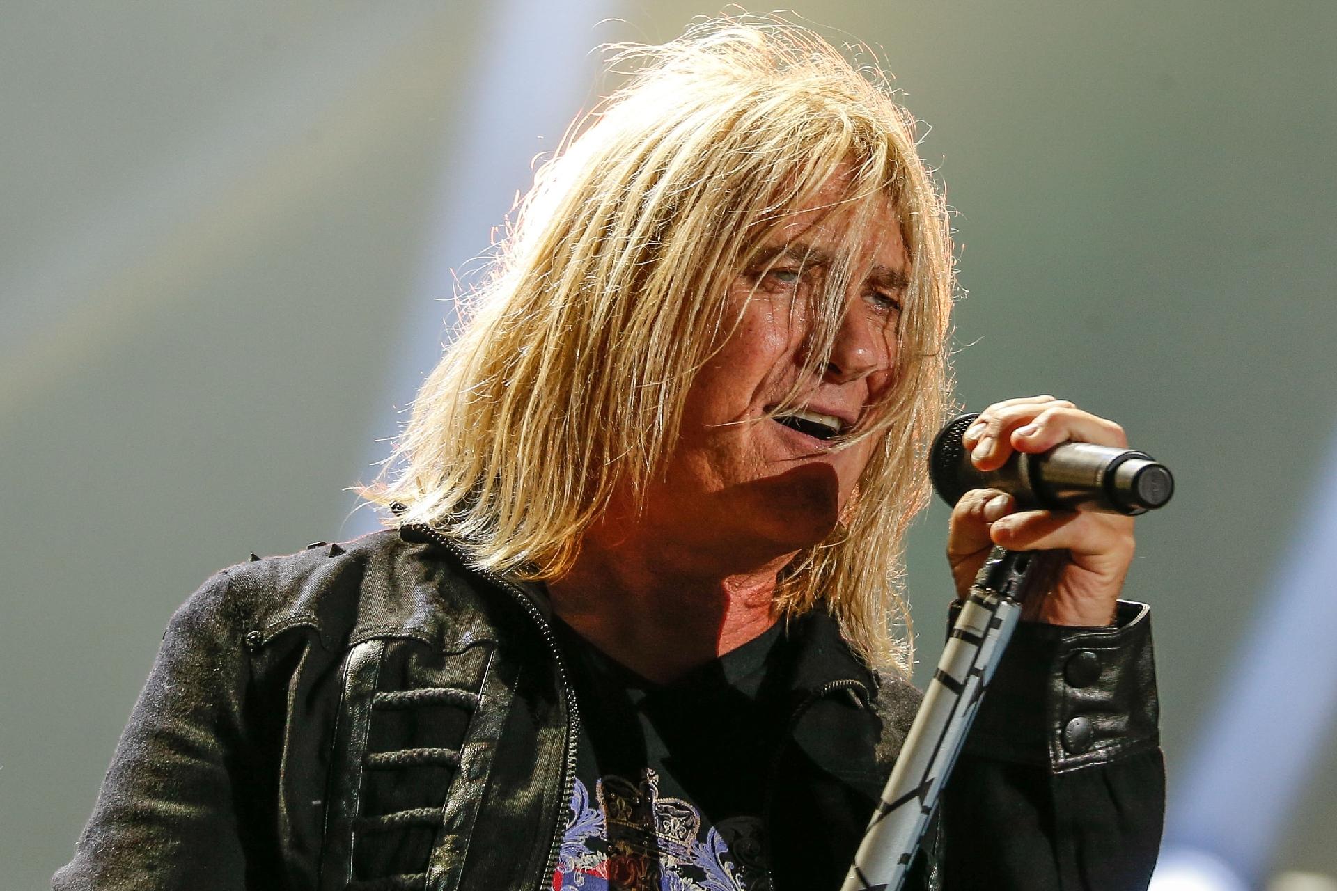 Joe Elliott, vocalista do Def Leppard, se apresenta no Palco Mundo do Rock in Rio 2017 - Marco Antonio Teixeira/UOL
