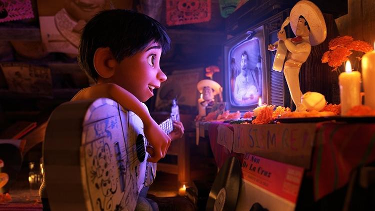 Cena do filme "Viva: A Vida é uma Festa" - Reprodução - Reprodução