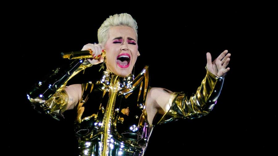 Katy Perry se apresenta no estádio Allianz Parque, em São Paulo, na turnê "Witness: The Tour" - Mariana Pekin/UOL