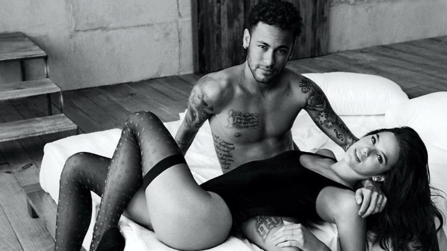Neymar e Marquezine na campanha de Dia dos Namorados - Reprodução/Instagram