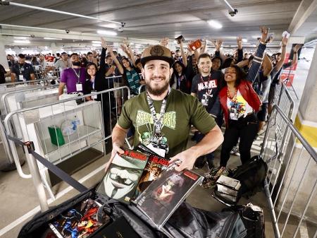Victor Augusto Lazari foi o primeiro da fila da CCXP 2018 - Mariana Pekin/UOL