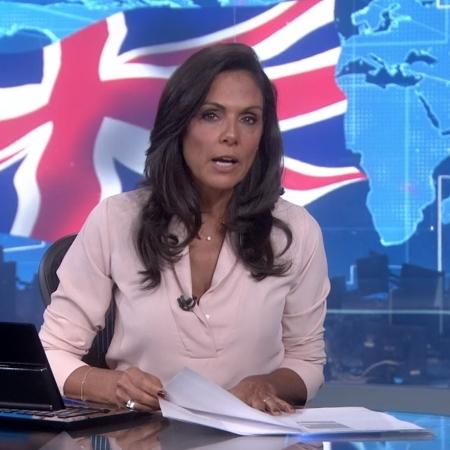 Bronzeado da âncora Cristina Ranzolin, no Jornal Nacional, chama atenção do público nas redes sociais  - Reprodução/Globo - Reprodução/Globo