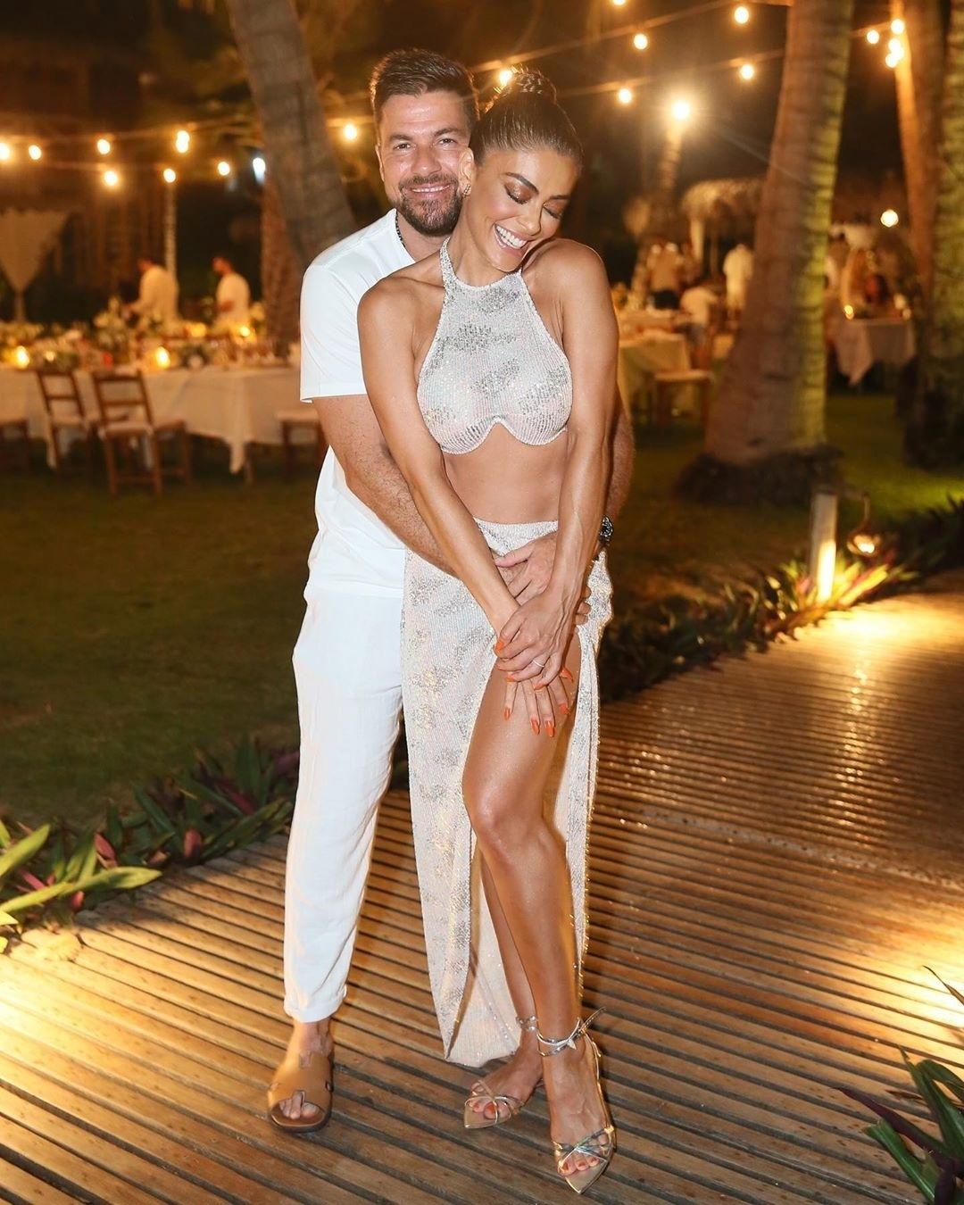 Juliana Paes e o marido, Carlos Eduardo Baptista - Reprodução/Instagram