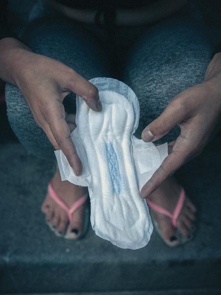 Ação dos projetos Fluxos Sem Tabu e SP Invisível distribuiu 200 kits de higiene para pessoas que menstruam - Reprodução/Instagram SP Invisivel