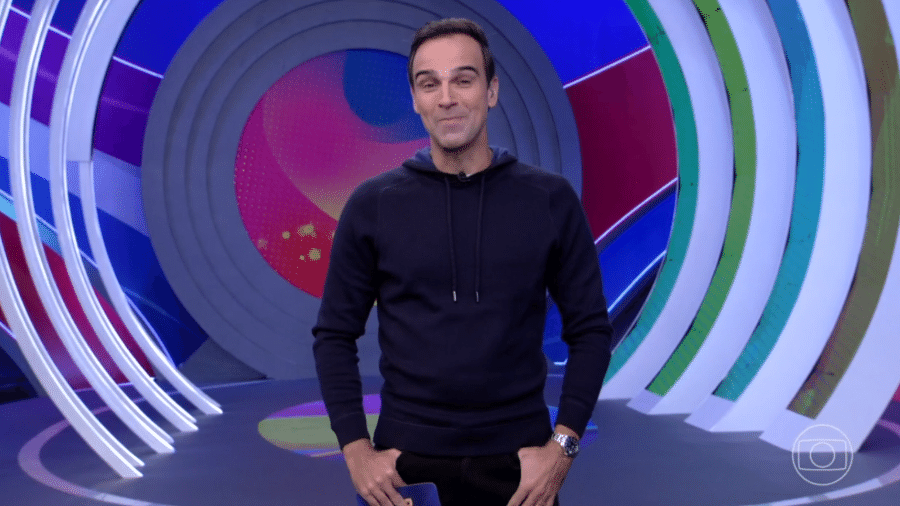 Tadeu Schmidt imita narradores da Globo durante prova do BBB - Reprodução/Globoplay