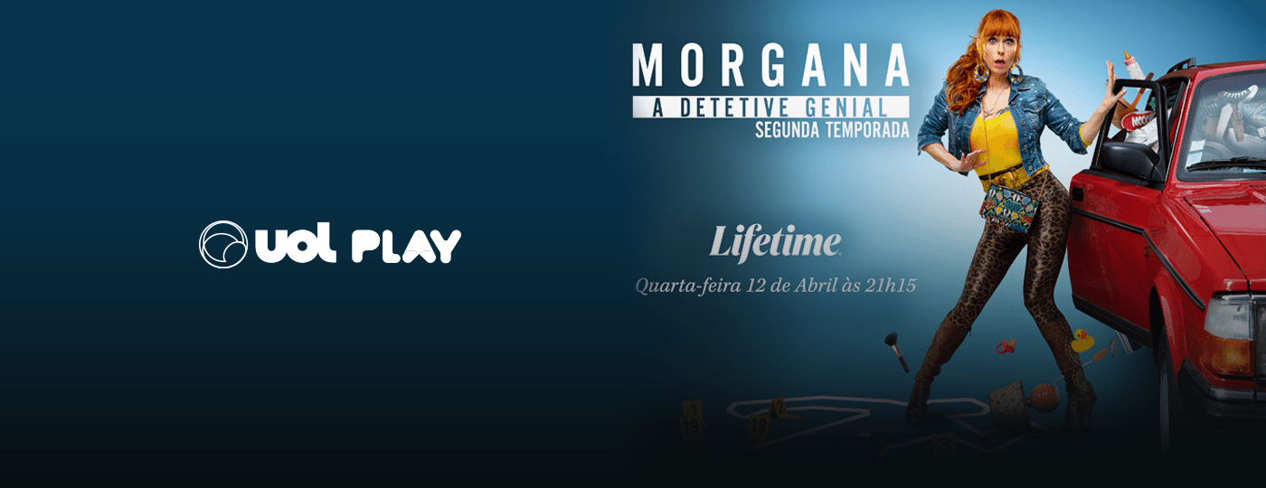 Série Morgana: a Detetive Genial disponível no UOL Play!