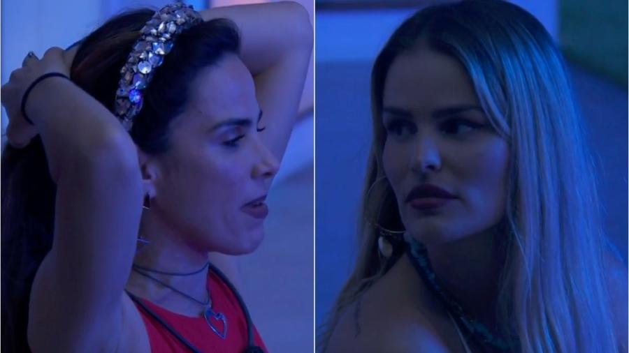 BBB 24: Wanessa e Yasmin conversam durante festa - Reprodução/Globoplay