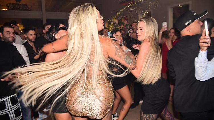 Juju Ferrari e Andressa Urach trocaram agressões em uma festa