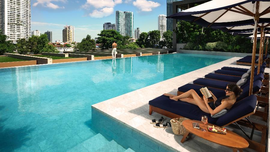 Piscina do Capella Bangkok Piscina do Capella Bangkok