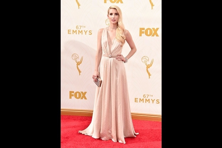 20.set.2015 - Emma Roberts no Emmy - Getty Images