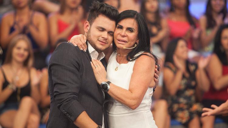 Gretchen reencontrou o filho - Edu Moraes/Record TV - Edu Moraes/Record TV