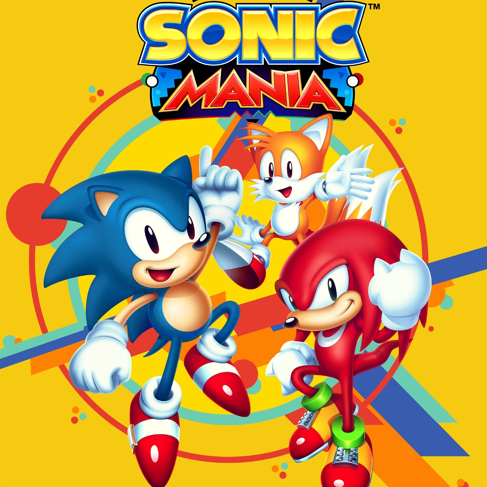 Jogando sonic mania no celular