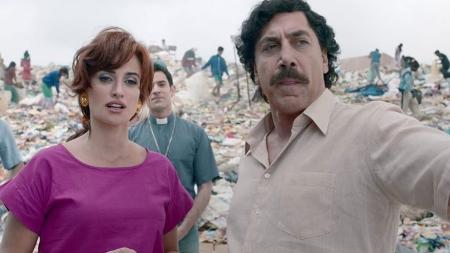 Penélope Cruz e Javier Bardem no filme espanhol "Amando Pablo" - Reprodução