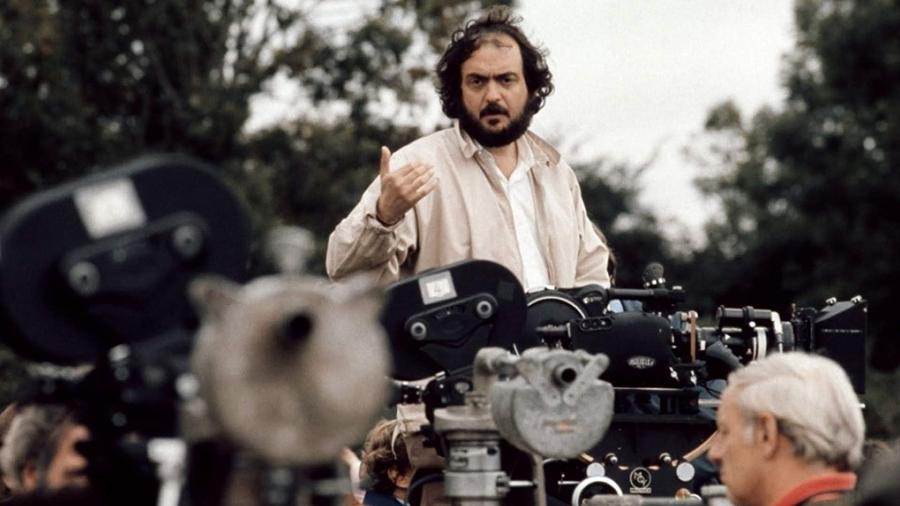Stanley Kubrick durante gravações de " Barry Lyndon" (1975) - Divulgação